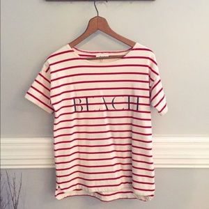 Madewell - "Beach" Striped Tee